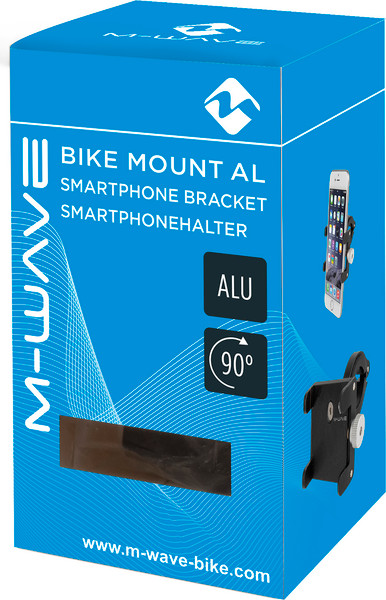 Изображение товара Держатель для смартфонов M-Wave Bike Mount AL Smartphone / 5-122584 (черный)