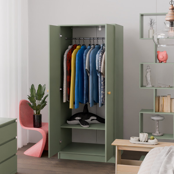 Изображение товара Шкаф Dipriz Марм 2дв / Д.70043.1 (зеленый самшит)