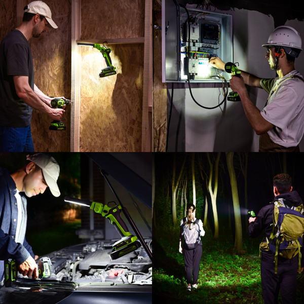 Изображение товара Фонарь Greenworks G24UL 24V / 3503707 (без АКБ и ЗУ)