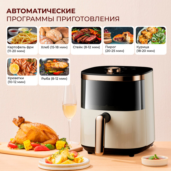 Изображение товара Аэрогриль Deerma DEM-KZ30W