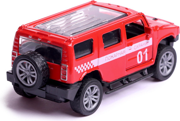 Изображение товара Масштабная модель автомобиля Автоград Пожарная служба 667-3 / 6870351 (красный)