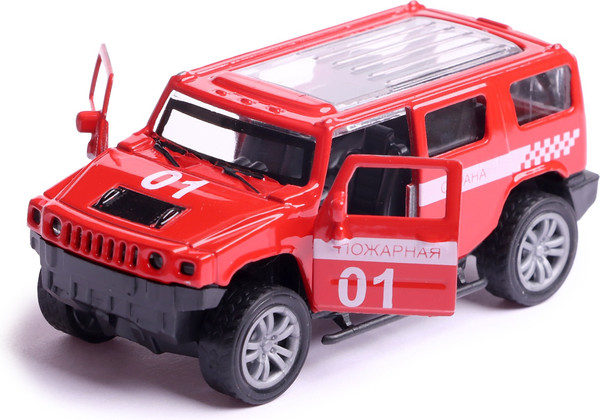Изображение товара Масштабная модель автомобиля Автоград Пожарная служба 667-3 / 6870351 (красный)