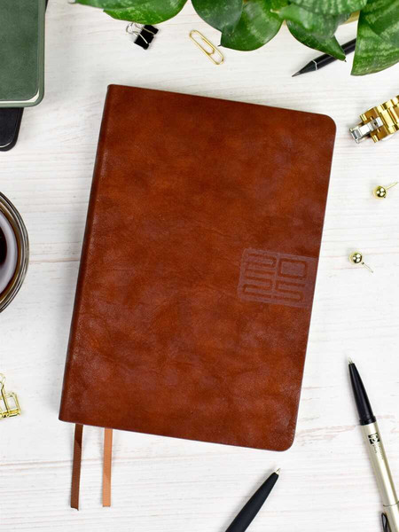 Изображение товара Ежедневник Escalada Илон Маск. Тиволи Глосс / 66979 (176л, коричневый)