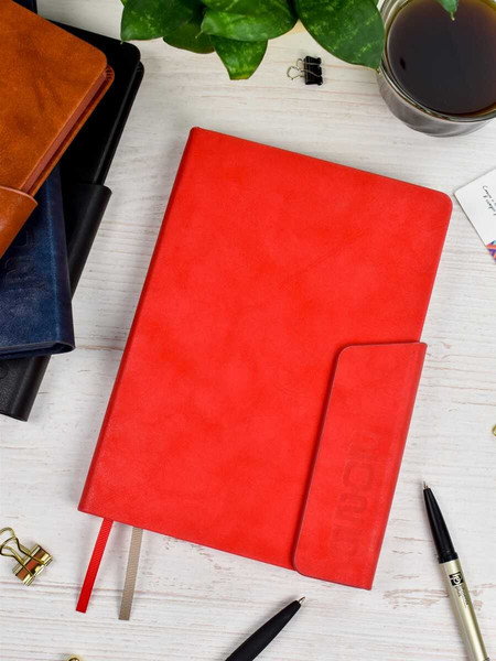 Изображение товара Ежедневник Escalada Илон Маск. Тиволи / 66995 (176л, красный)