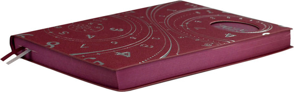 Изображение товара Ежедневник Escalada Нумерологический. Шиммер / 67001 (176л, бордовый)