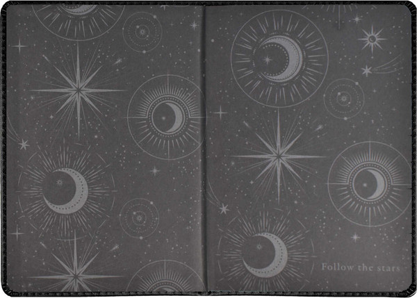 Изображение товара Ежедневник Escalada Астрологический. Плонже Экстра / 67021 (200л, металлик черный)