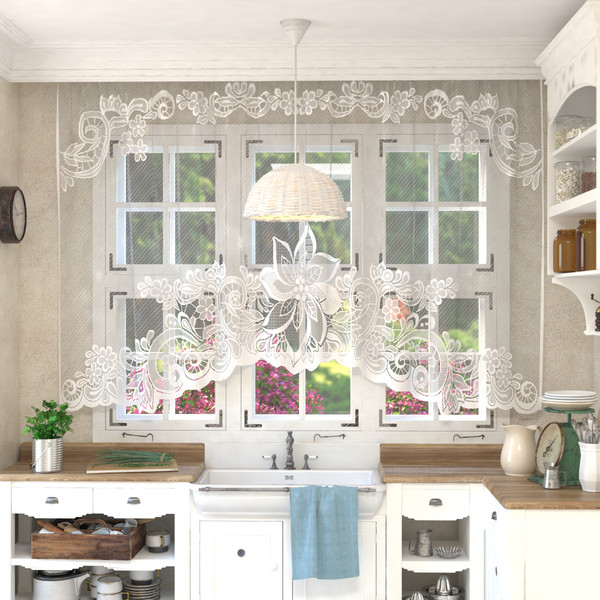 Изображение товара Гардина Лента м20 (165x345, белый)