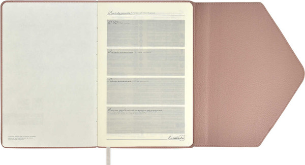 Изображение товара Ежедневник Escalada Наппа Экстра / 67203 (160л, розовый)