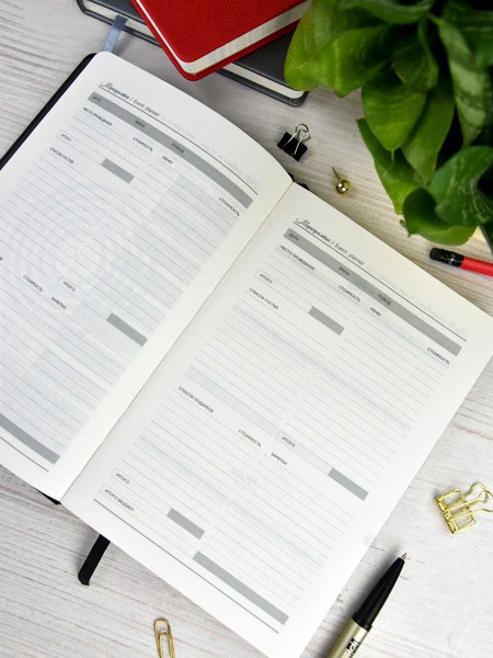 Изображение товара Ежедневник Escalada Арт-терапия. Софт-тач / 67224 (124л, черный)