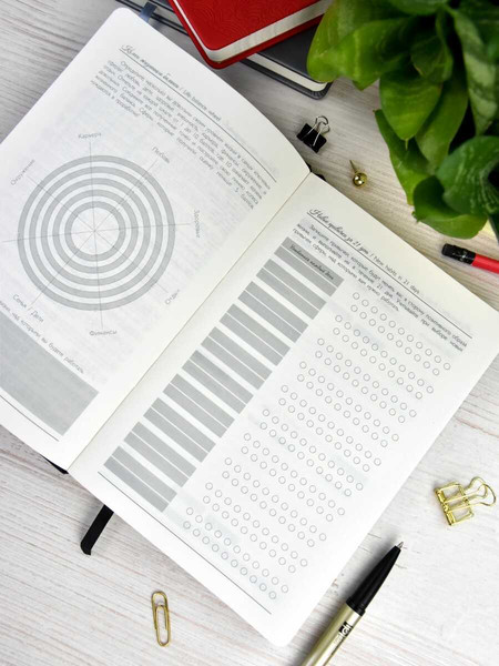 Изображение товара Ежедневник Escalada Арт-терапия. Софт-тач / 67224 (124л, черный)