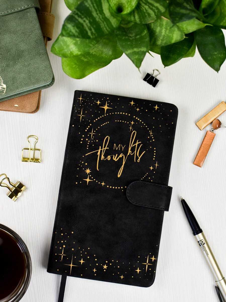 Изображение товара Ежедневник Escalada Тиволи Глосс / 67295 (120л, черный)