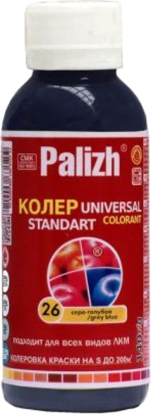 Изображение товара Колеровочная паста Palizh Standart универсальная (140г, серо-голубой)