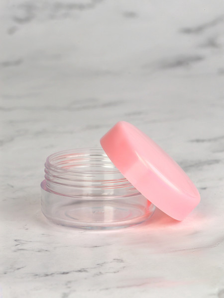 Изображение товара Набор флаконов для косметики Onlytop 7583966 (прозрачный/розовый)