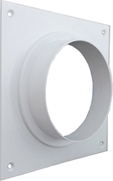 Изображение товара Фланец воздуховода Семь ветров 100мм с пластиной 150x150 / 15/100