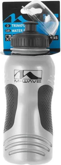 Изображение товара Фляга для велосипеда M-Wave PBO 600-NS / 5-340366 (600мл, серый/черный)
