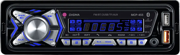 Изображение товара Автомагнитола Digma MCP-455