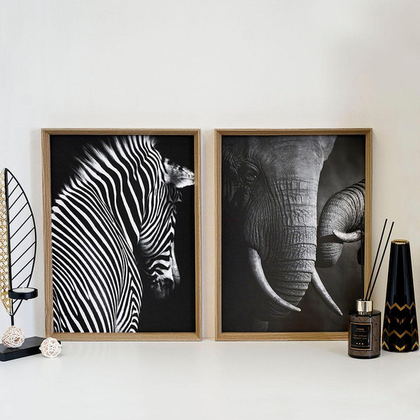 Изображение товара Картины Вещицы Сафари Sof-12 (2шт, черный)