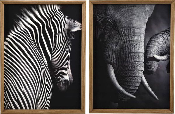 Изображение товара Картины Вещицы Сафари Sof-12 (2шт, черный)