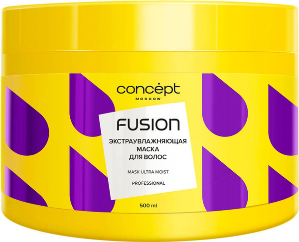 Изображение товара Маска для волос Concept Fusion Ultra Moist экстраувлажняющая (500мл)