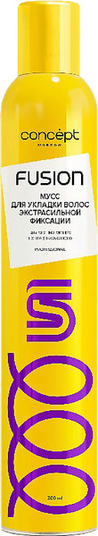Изображение товара Мусс для укладки волос Concept Fusion экстрасильной фиксации (300мл)