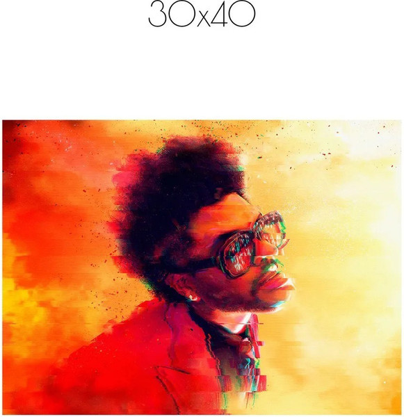 Изображение товара Постер Citydecor Weeknd 1 (30x40)