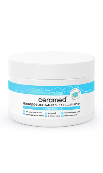 Изображение товара Крем для тела Ceramed Липидовосстанавливающий универсальный (300мл)