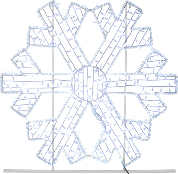 Изображение товара Светодиодная фигура 2D Neon-Night Снежинка 501-359 (белый)