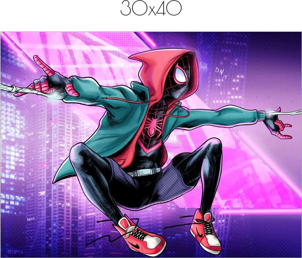 Изображение товара Постер Citydecor Человек-паук 33 (30x40)