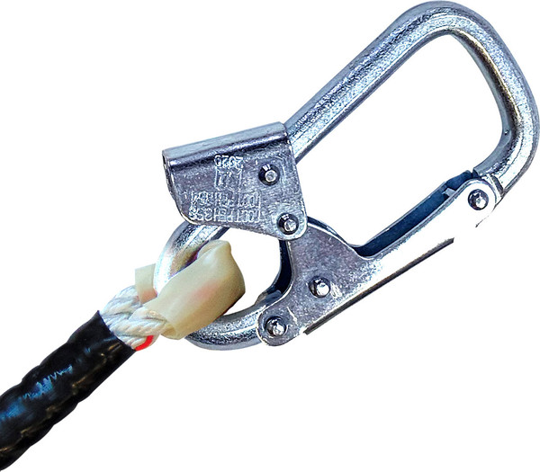 Изображение товара Пояс страховочный ОкаПром УП-1 + Строп Ва (канат, амортизатор)