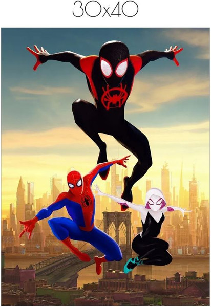 Изображение товара Постер Citydecor Человек-паук 40 (30x40)