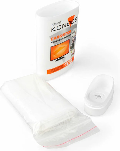 Изображение товара Салфетки для ухода за техникой Konoos KSC-100 (100шт)