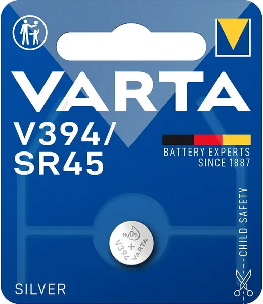 Изображение товара Батарейка Varta 394 SR936SW BL1 Silver Oxide 1.55V 1/10/100 / 394101111