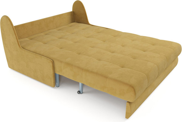 Изображение товара Диван Mebel-Ars Аккордеон Барон №2 НПБ 120x200 (Cabrio 27 желтый)