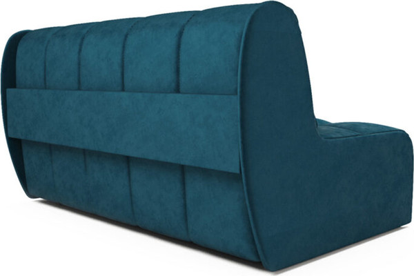 Изображение товара Диван Mebel-Ars Аккордеон Барон №2 НПБ 120x200 (бархат синий/зеленый Star Velvet 43 Black Green)
