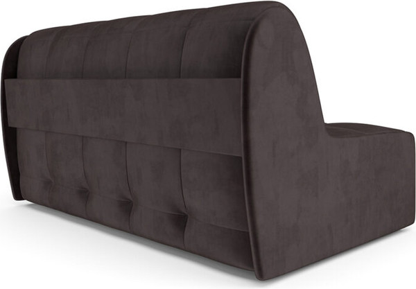 Изображение товара Диван Mebel-Ars Аккордеон Барон №2 НПБ 120x200 (бархат шоколадный Star Velvet 60 Coffee)