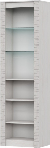 Изображение товара Шкаф с витриной SV-мебель МС Гамма 20 К №4 (ясень анкор светлый/сандал светлый)