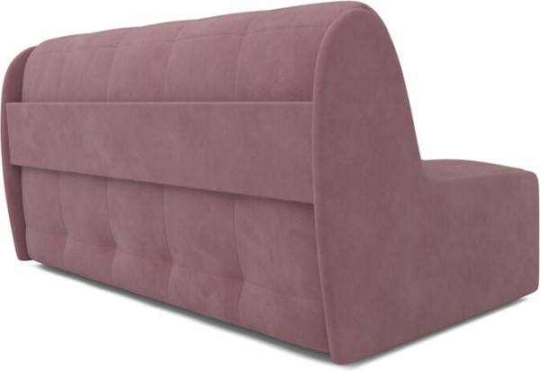 Изображение товара Диван Mebel-Ars Аккордеон Барон №2 НПБ 120x200 (велюр пудра НВ-178/18)