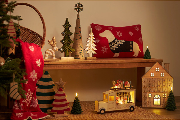 Изображение товара Световая фигурка Tkano New Year Essential Festive Truck / TK23-NY_LIGHT002