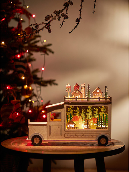 Изображение товара Световая фигурка Tkano New Year Essential Festive Truck / TK23-NY_LIGHT002