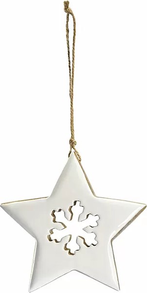Изображение товара Набор елочных игрушек Tkano New Year Essential Winter stars / TK23-NY_SET0011 (3шт)