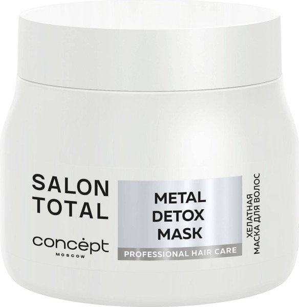 Изображение товара Маска для волос Concept Salon Total Metal Detox Хелатная (500мл)