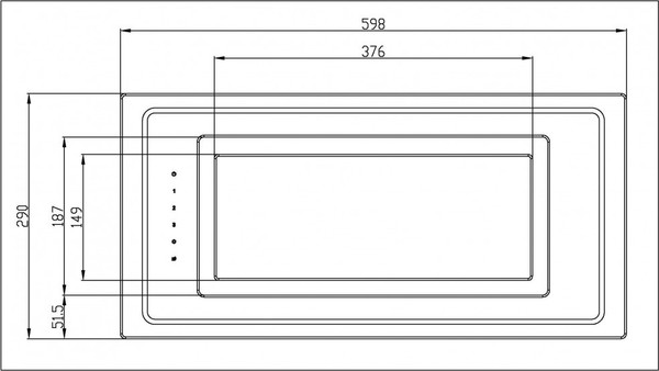 Изображение товара Вытяжка скрытая Schtoff Planet 60 (черный)