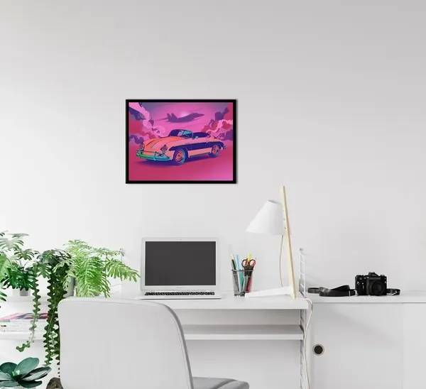 Изображение товара Постер Citydecor Порше Ретро 1 (30x40)