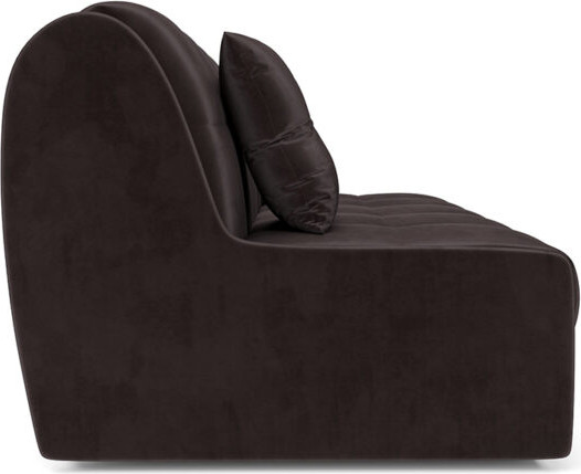 Изображение товара Диван Mebel-Ars Аккордеон Барон №2 НПБ 140x200 (бархат шоколадный Star Velvet 60 Coffee)