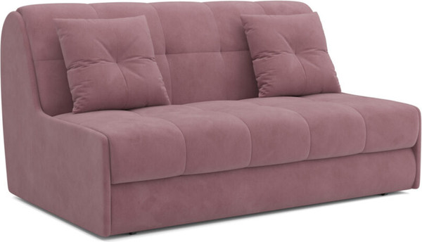 Изображение товара Диван Mebel-Ars Аккордеон Барон №2 НПБ 140x200 (велюр пудра НВ-178/18)