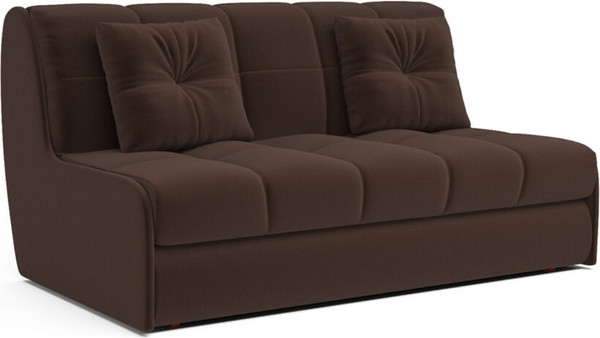 Изображение товара Диван Mebel-Ars Аккордеон Барон №2 НПБ 155x200 (кордрой коричневый)