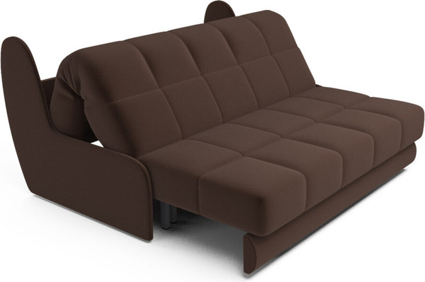 Изображение товара Диван Mebel-Ars Аккордеон Барон №2 НПБ 155x200 (кордрой коричневый)