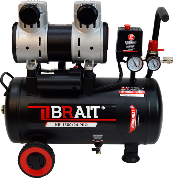 Изображение товара Воздушный компрессор Brait KB-1500/24 PRO