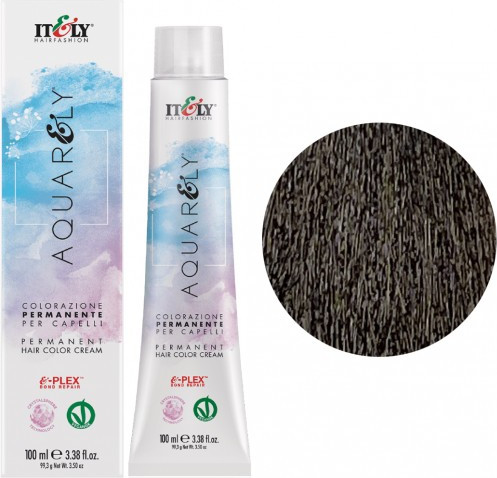 Изображение товара Крем-краска для волос Itely Aquarely с E-Plex комплексом 5C/5.1 (100мл)