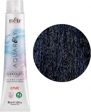 Изображение товара Крем-краска для волос Itely Aquarely с E-Plex комплексом 1C/1.1 (100мл)